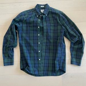 J.CREW PLAID MENS BUTTON DOWN